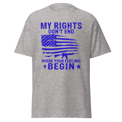 Liberty & Lead Apparel Sport Grey / S My Rights - Men's Classic Tee