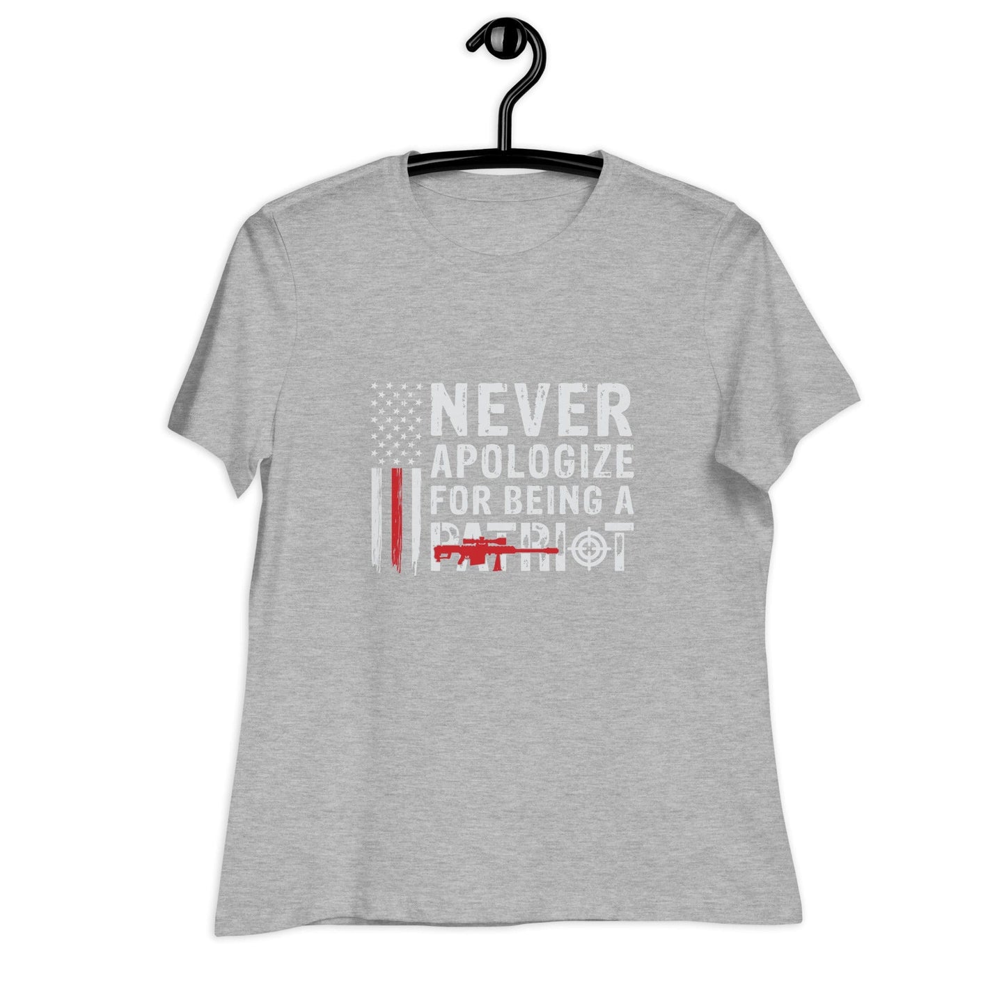 Liberty & Lead Apparel Never Apologize - Ladies Relaxed Tee