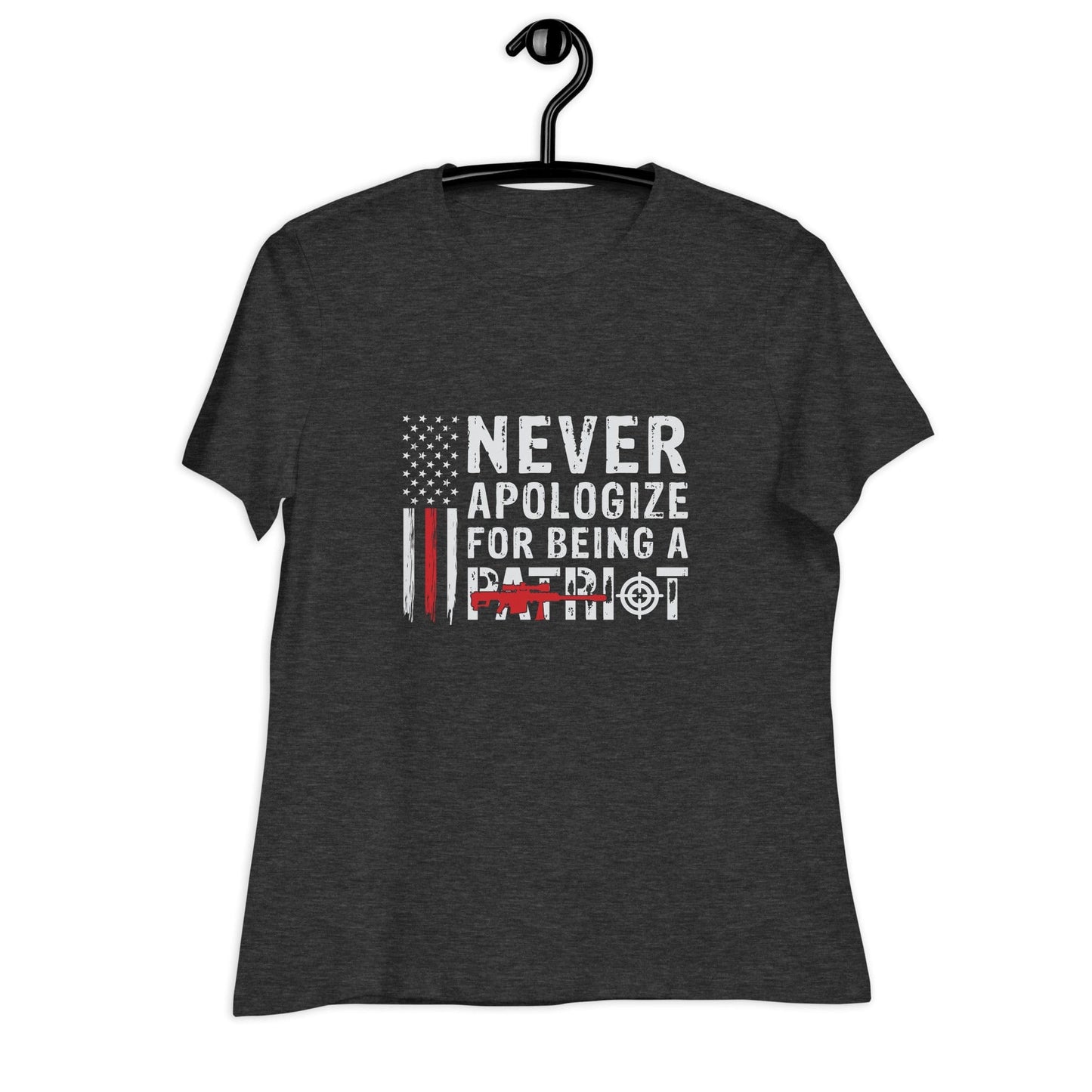 Liberty & Lead Apparel Never Apologize - Ladies Relaxed Tee