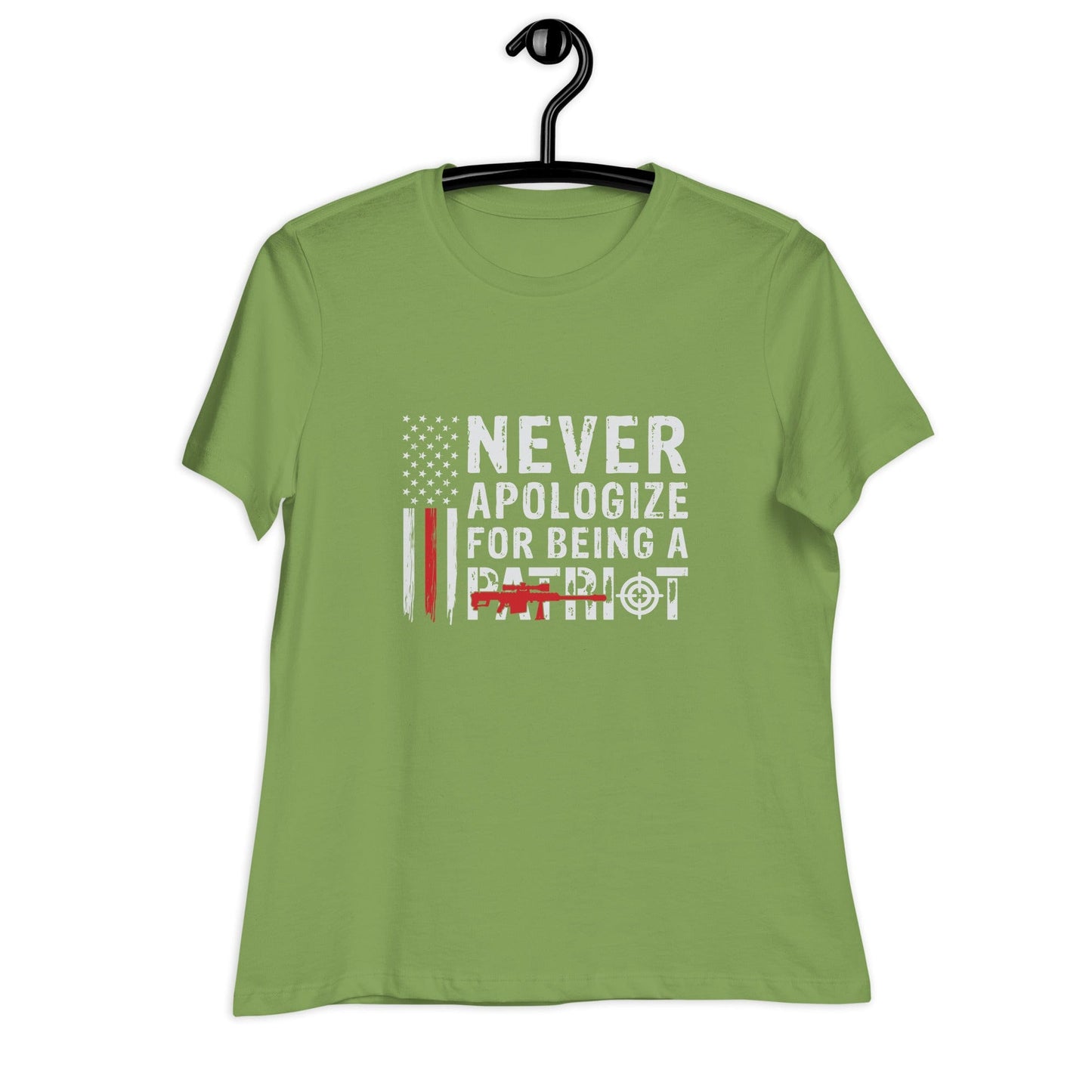 Liberty & Lead Apparel Never Apologize - Ladies Relaxed Tee