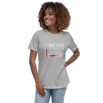 Liberty & Lead Apparel Athletic Heather / S Never Apologize