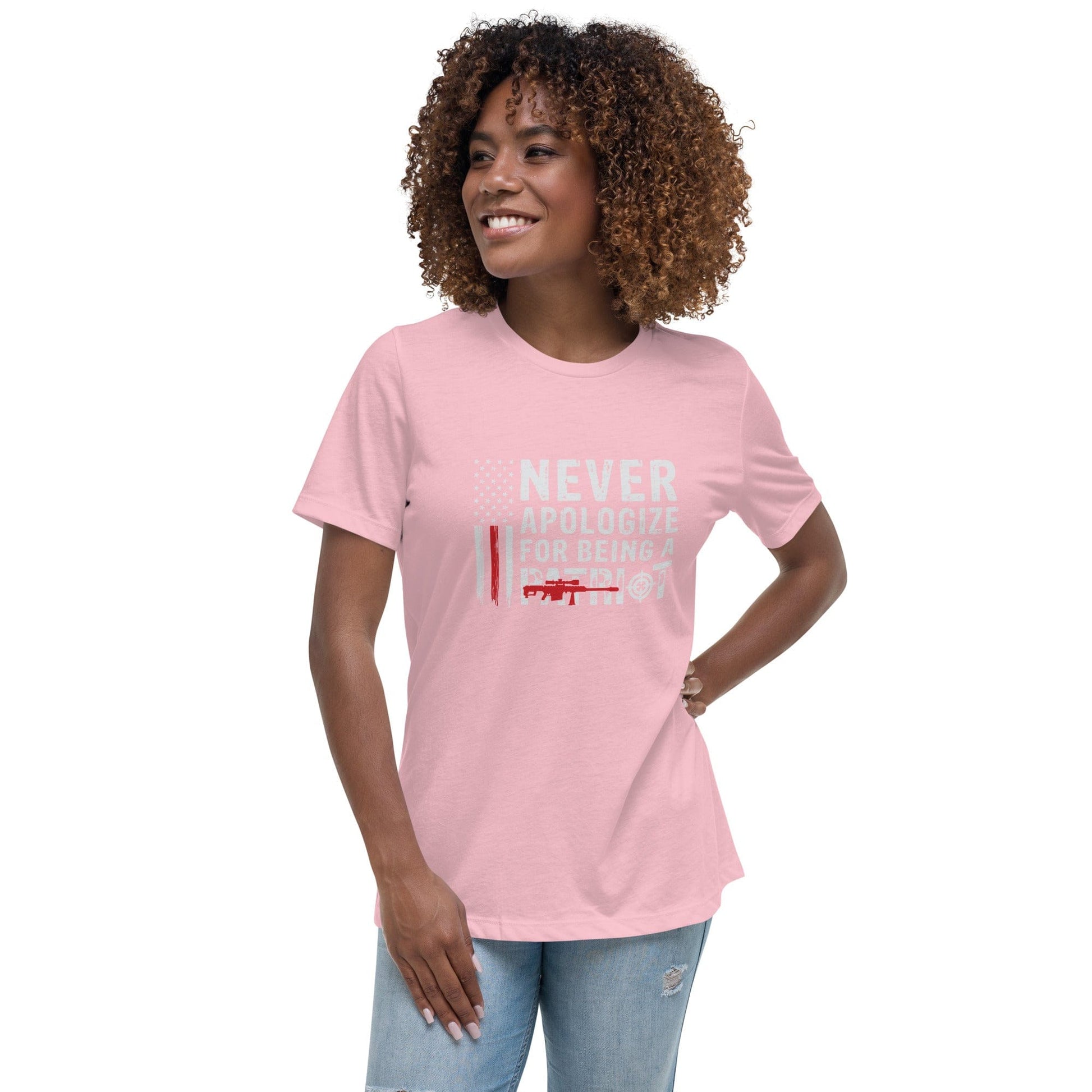 Liberty & Lead Apparel Pink / S Never Apologize