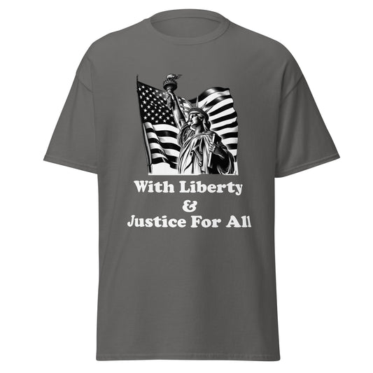 Liberty & Lead Apparel Charcoal / S Pledge of Allegiance - Men's Classic Tee