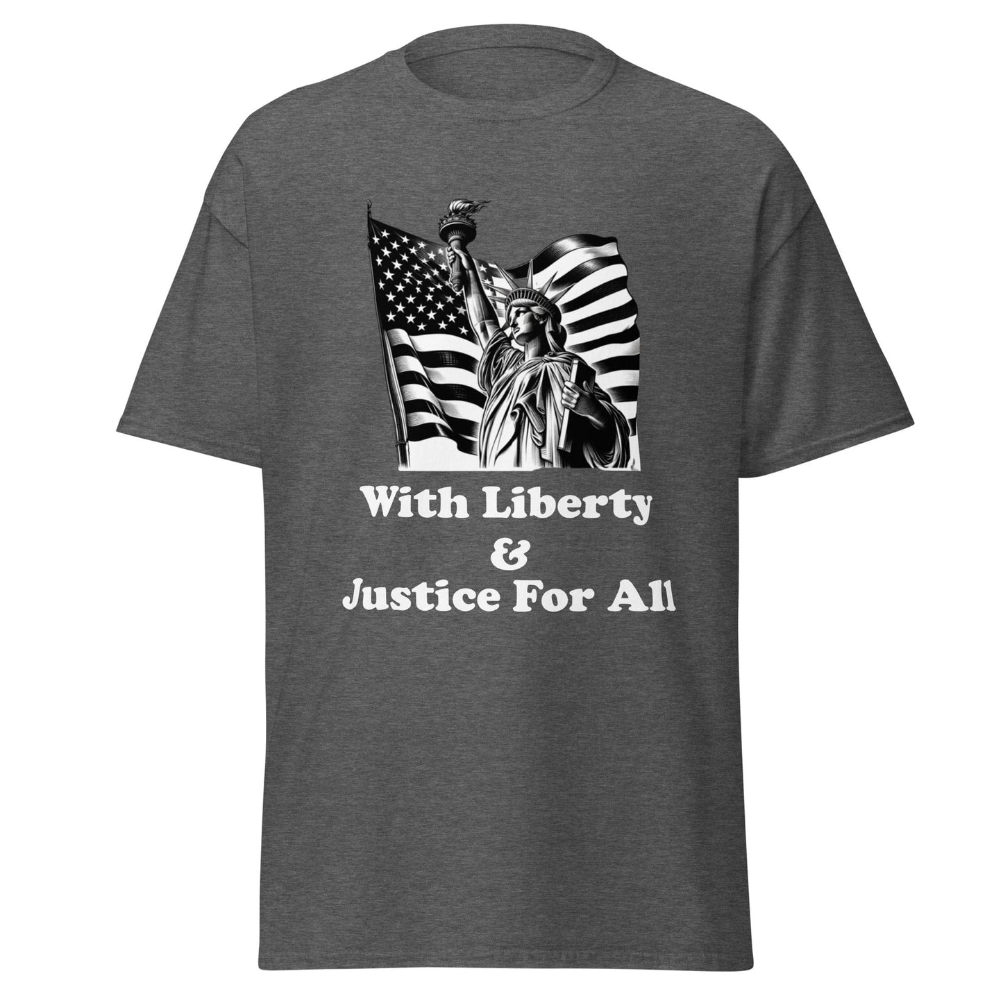 Liberty & Lead Apparel Dark Heather / S Pledge of Allegiance - Men's Classic Tee