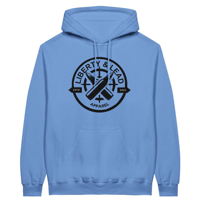 Liberty & Lead Apparel Print Material Carolina Blue / S Pro 2A Love Is The Answer But I Carry Just In Case 2nd Amendment - Unisex Hoodie