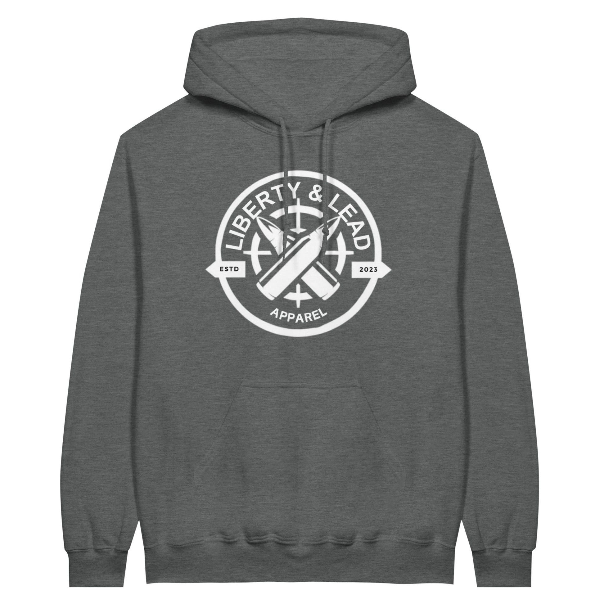 Liberty & Lead Apparel Print Material Graphite Heather / S Pro 2A Love Is The Answer But I Carry Just In Case 2nd Amendment - Unisex Hoodie