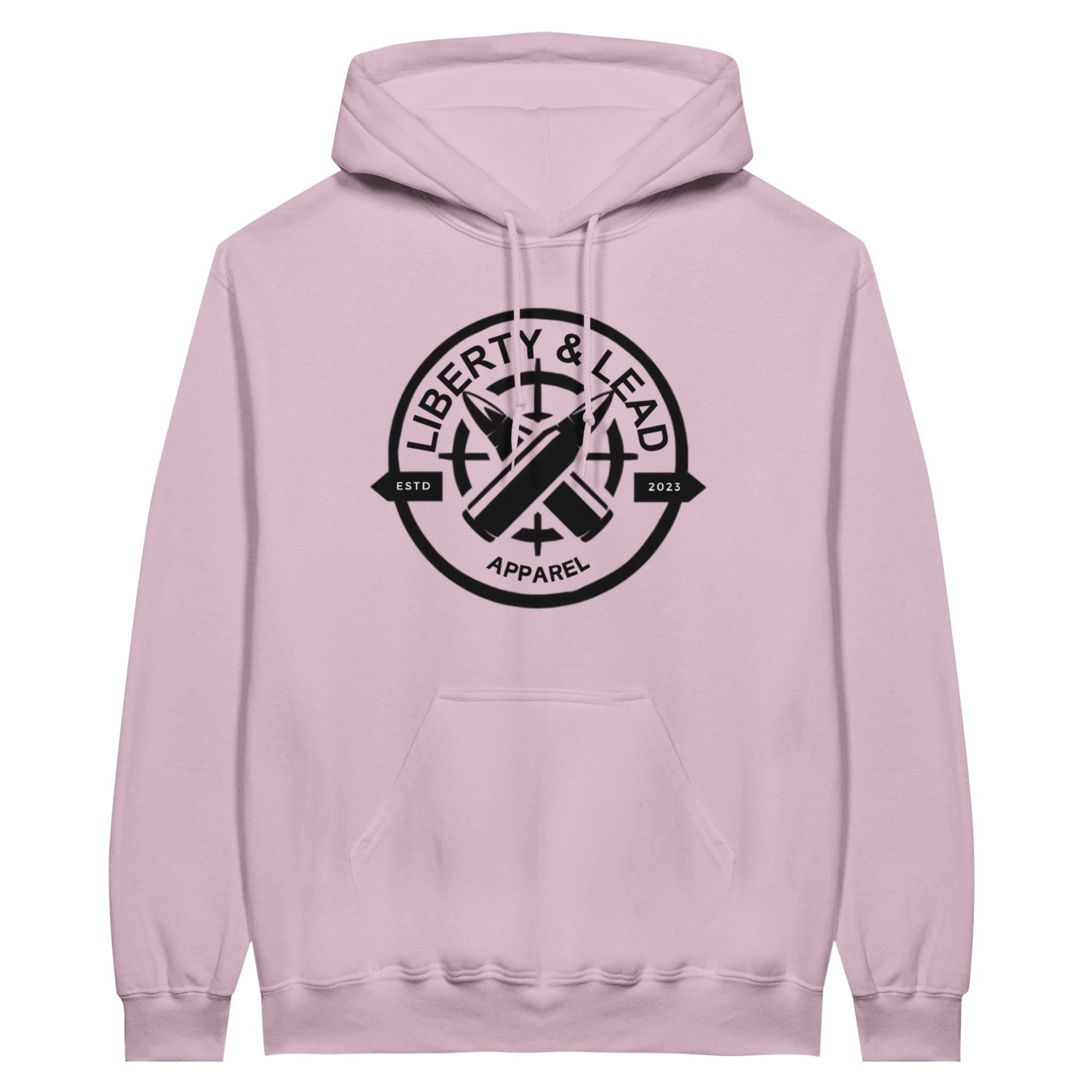 Liberty & Lead Apparel Print Material Light Pink / S Pro 2A Love Is The Answer But I Carry Just In Case 2nd Amendment - Unisex Hoodie