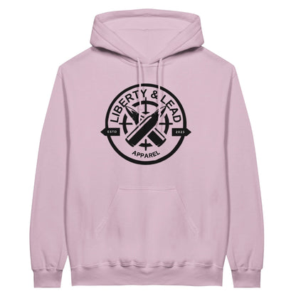 Liberty & Lead Apparel Print Material Light Pink / S Pro 2A Love Is The Answer But I Carry Just In Case 2nd Amendment - Unisex Hoodie