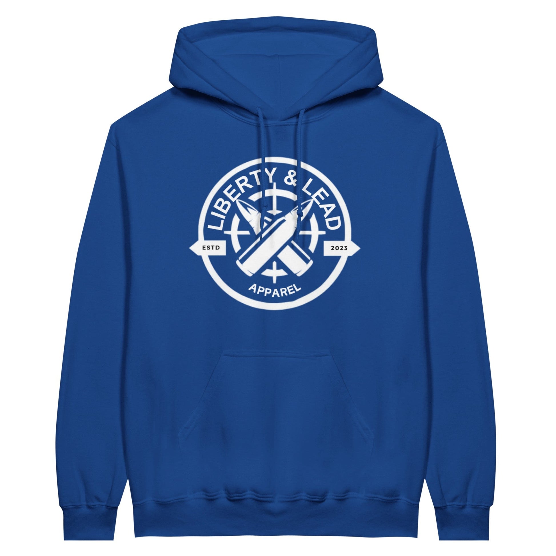 Liberty & Lead Apparel Print Material Royal / S Pro 2A Love Is The Answer But I Carry Just In Case 2nd Amendment - Unisex Hoodie