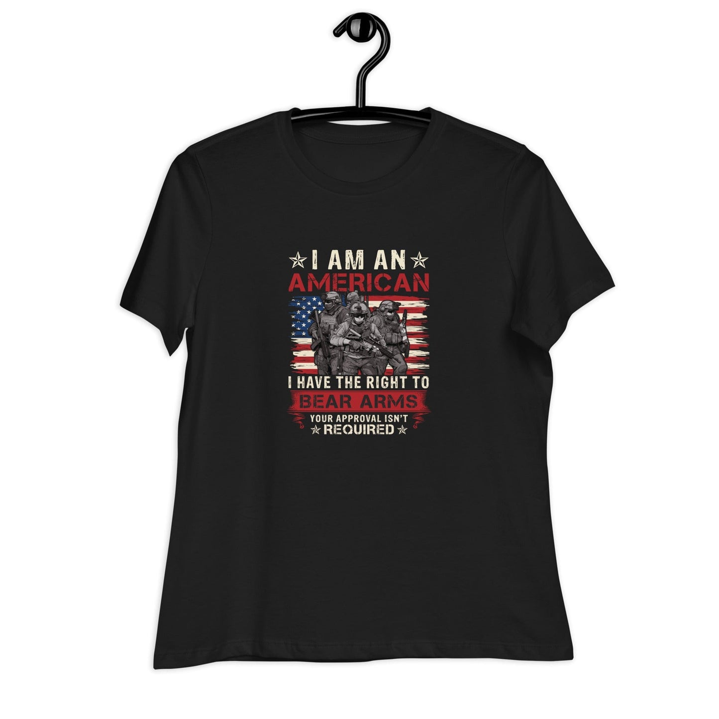 Liberty & Lead Apparel Right To Bear Arms - Ladies Relaxed Tee