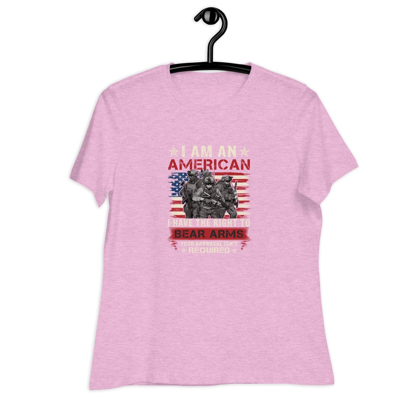 Liberty & Lead Apparel Right To Bear Arms - Ladies Relaxed Tee