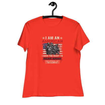 Liberty & Lead Apparel Right To Bear Arms - Ladies Relaxed Tee