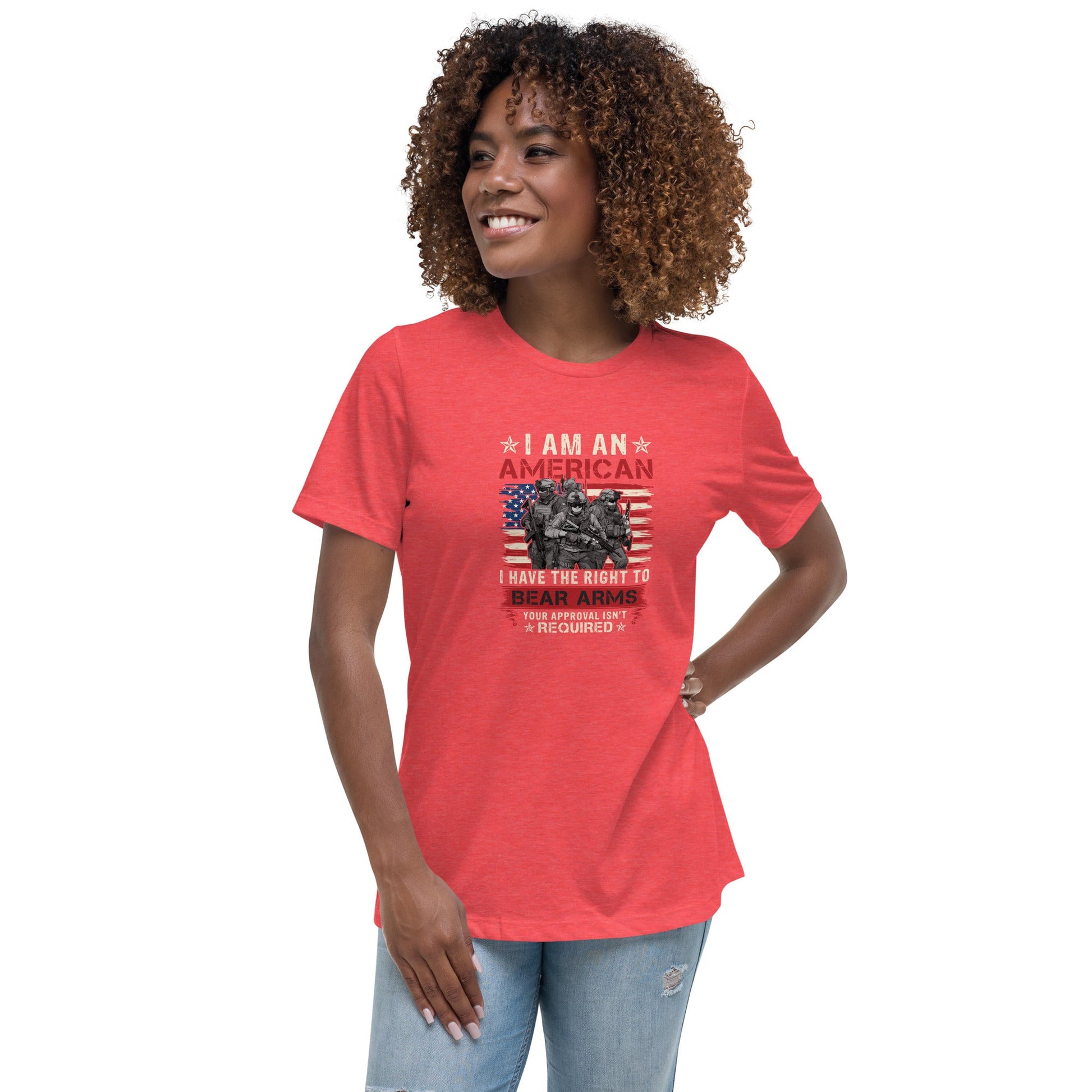 Liberty & Lead Apparel Heather Red / S Right To Bear Arms