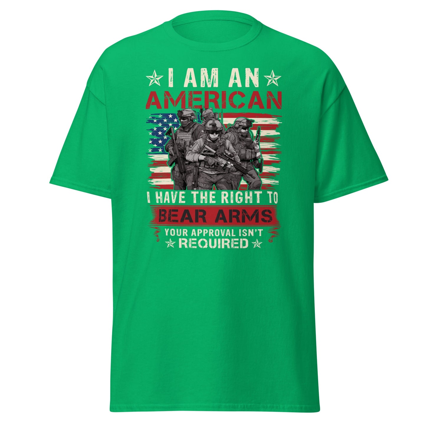 Liberty & Lead Apparel Irish Green / S Right to Bear Arms - Men's Classic Tee