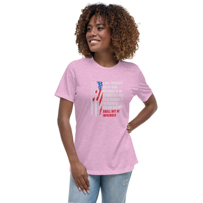 Liberty & Lead Apparel Heather Prism Lilac / S Shall Not Be Infringed 2