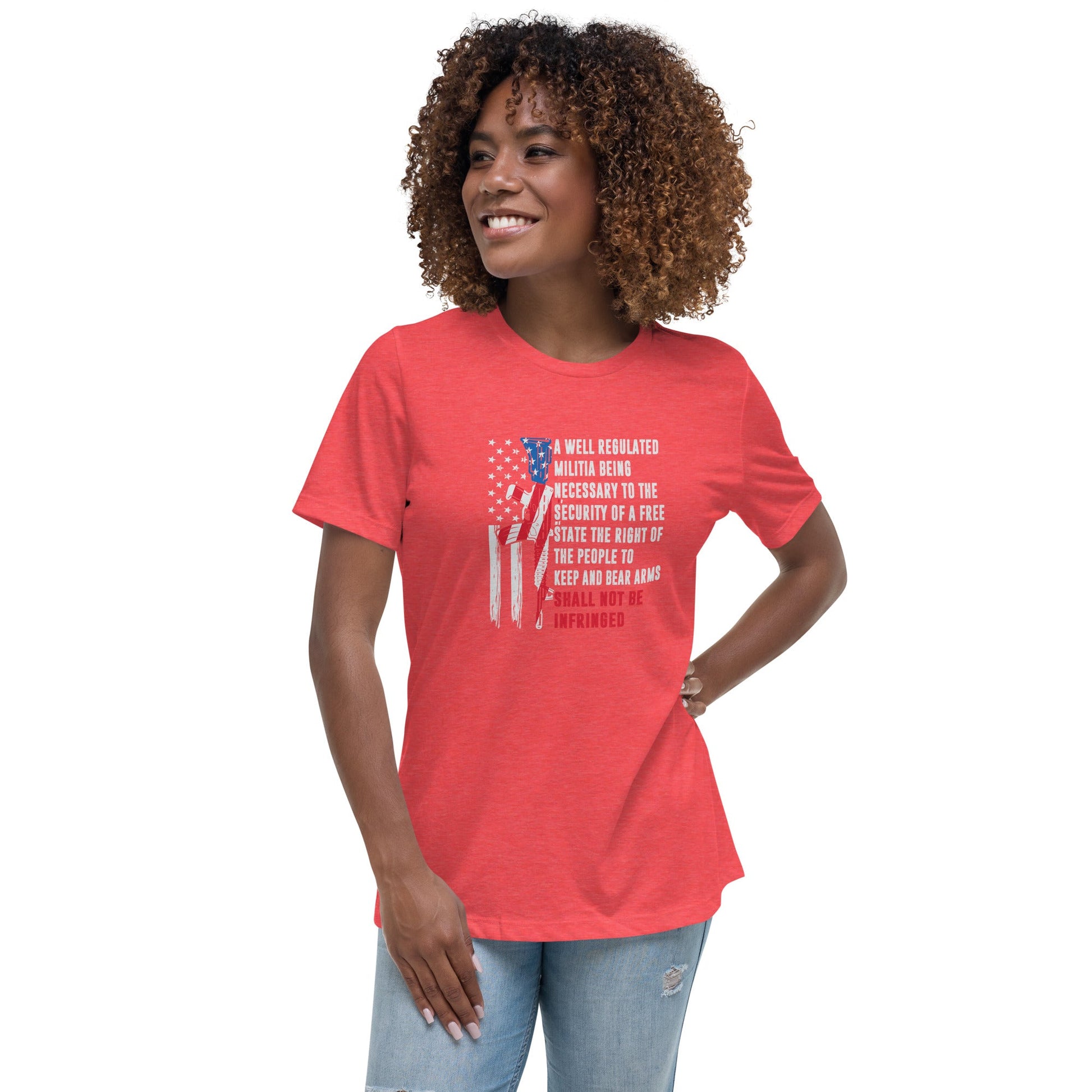 Liberty & Lead Apparel Heather Red / S Shall Not Be Infringed 2