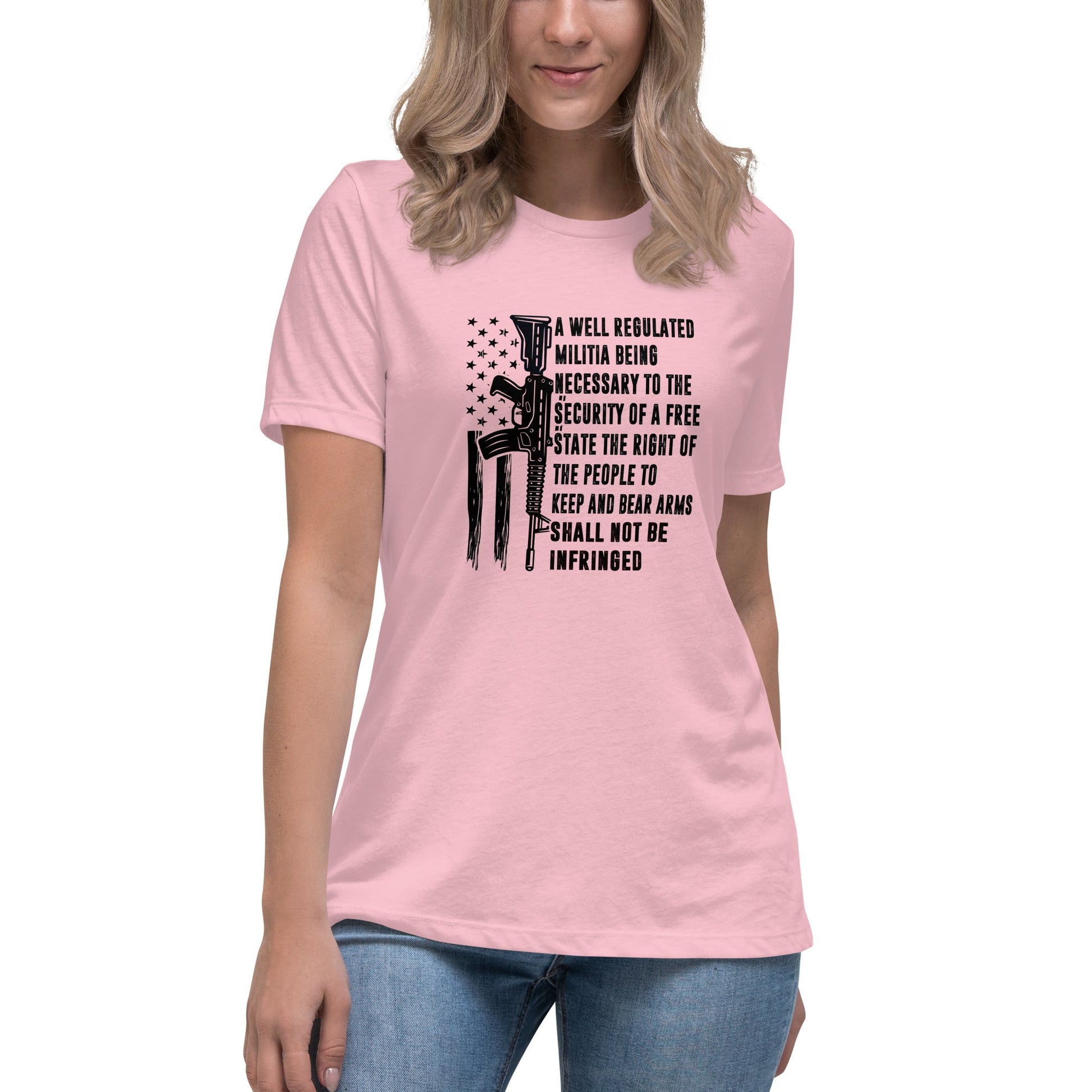 Liberty & Lead Apparel Pink / S Shall Not Be Infringed