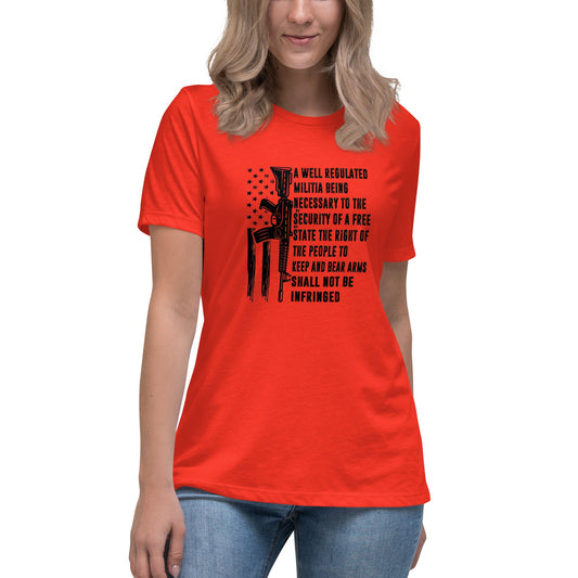 Liberty & Lead Apparel Poppy / S Shall Not Be Infringed