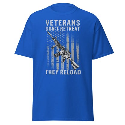 Liberty & Lead Apparel Royal / S Veterans Don't Retreat 2 - Men's Classic Tee