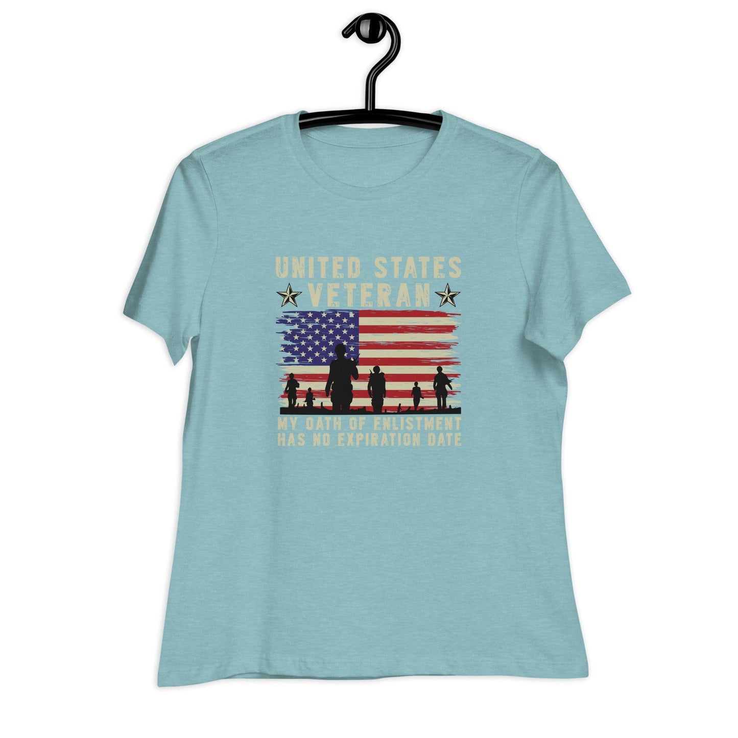 Liberty & Lead Apparel Veterans Oath - Ladies Relaxed Tee