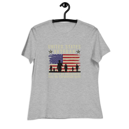 Liberty & Lead Apparel Veterans Oath - Ladies Relaxed Tee