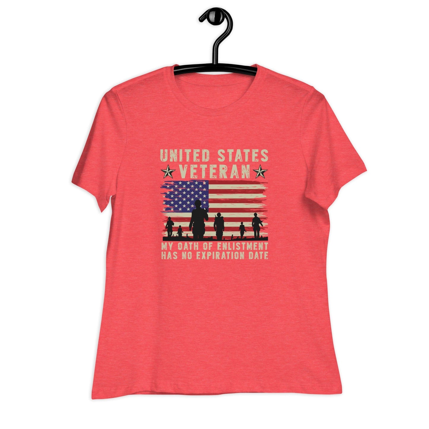 Liberty & Lead Apparel Veterans Oath - Ladies Relaxed Tee