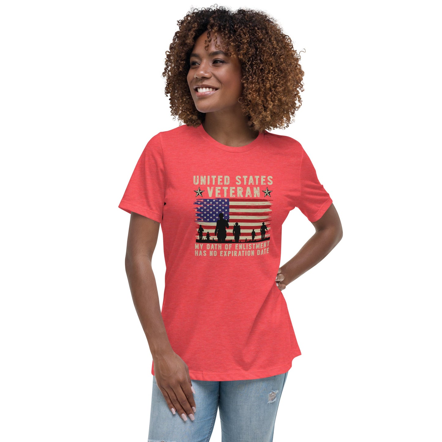 Liberty & Lead Apparel Heather Red / S Veterans Oath