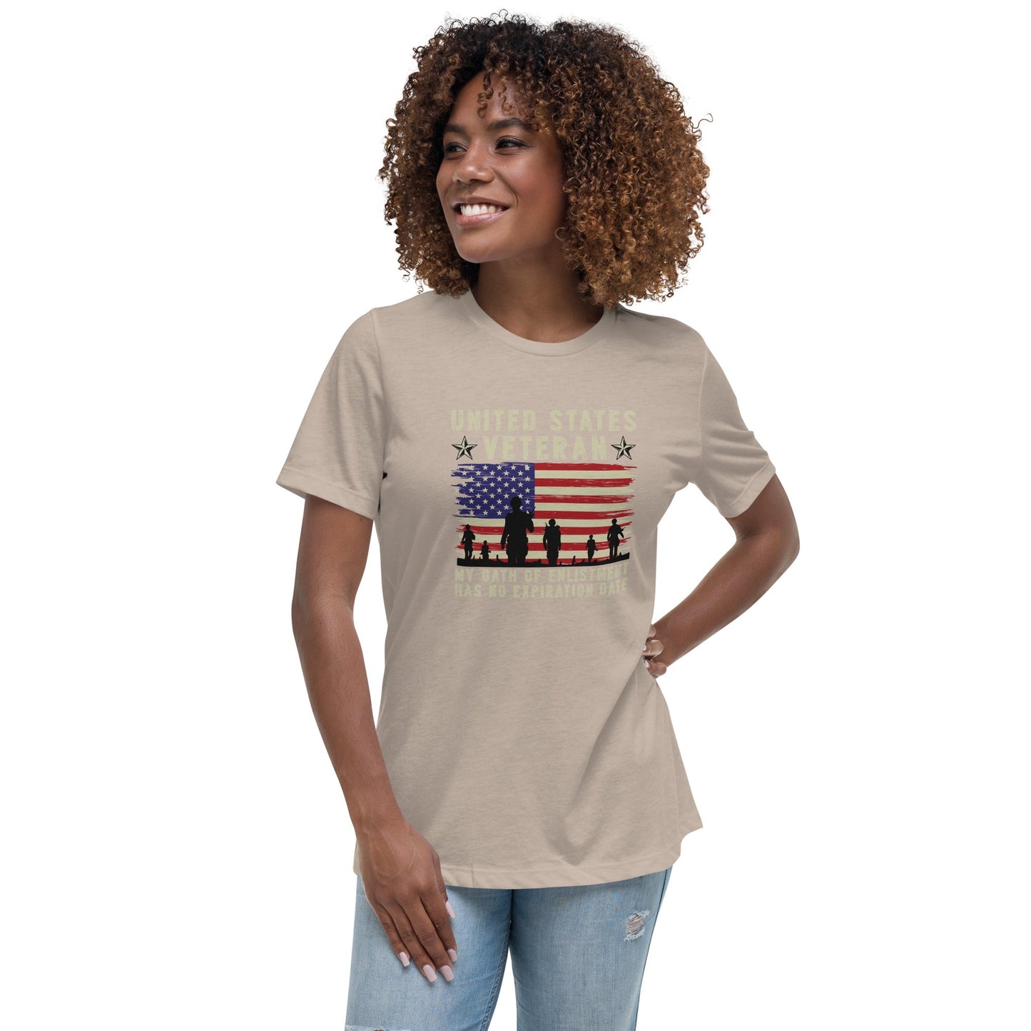 Liberty & Lead Apparel Heather Stone / S Veterans Oath