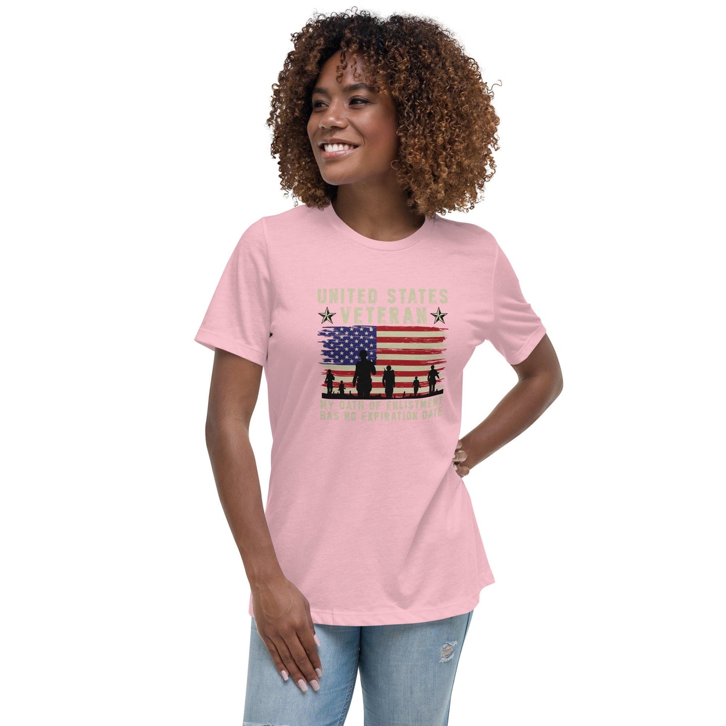 Liberty & Lead Apparel Pink / S Veterans Oath