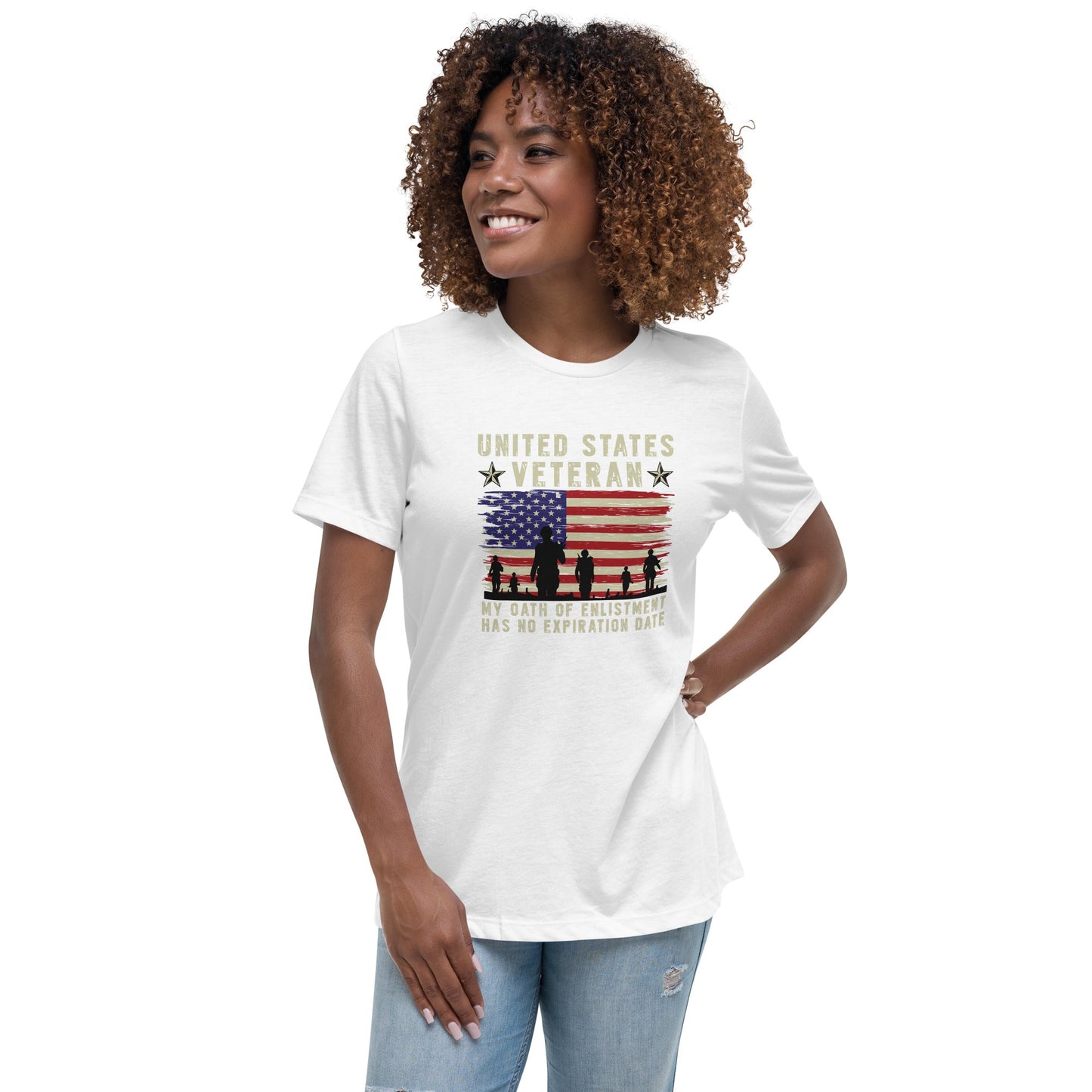 Liberty & Lead Apparel White / S Veterans Oath