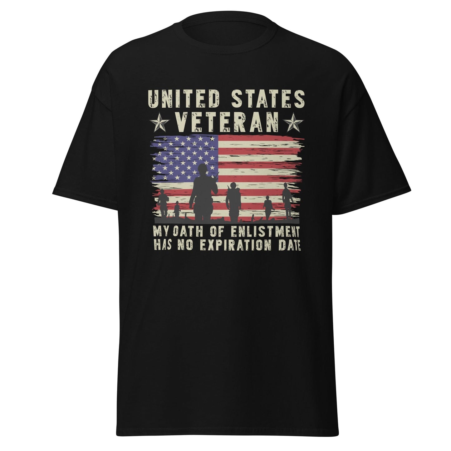 Liberty & Lead Apparel Black / S Veterans Oath - Men's Classic Tee