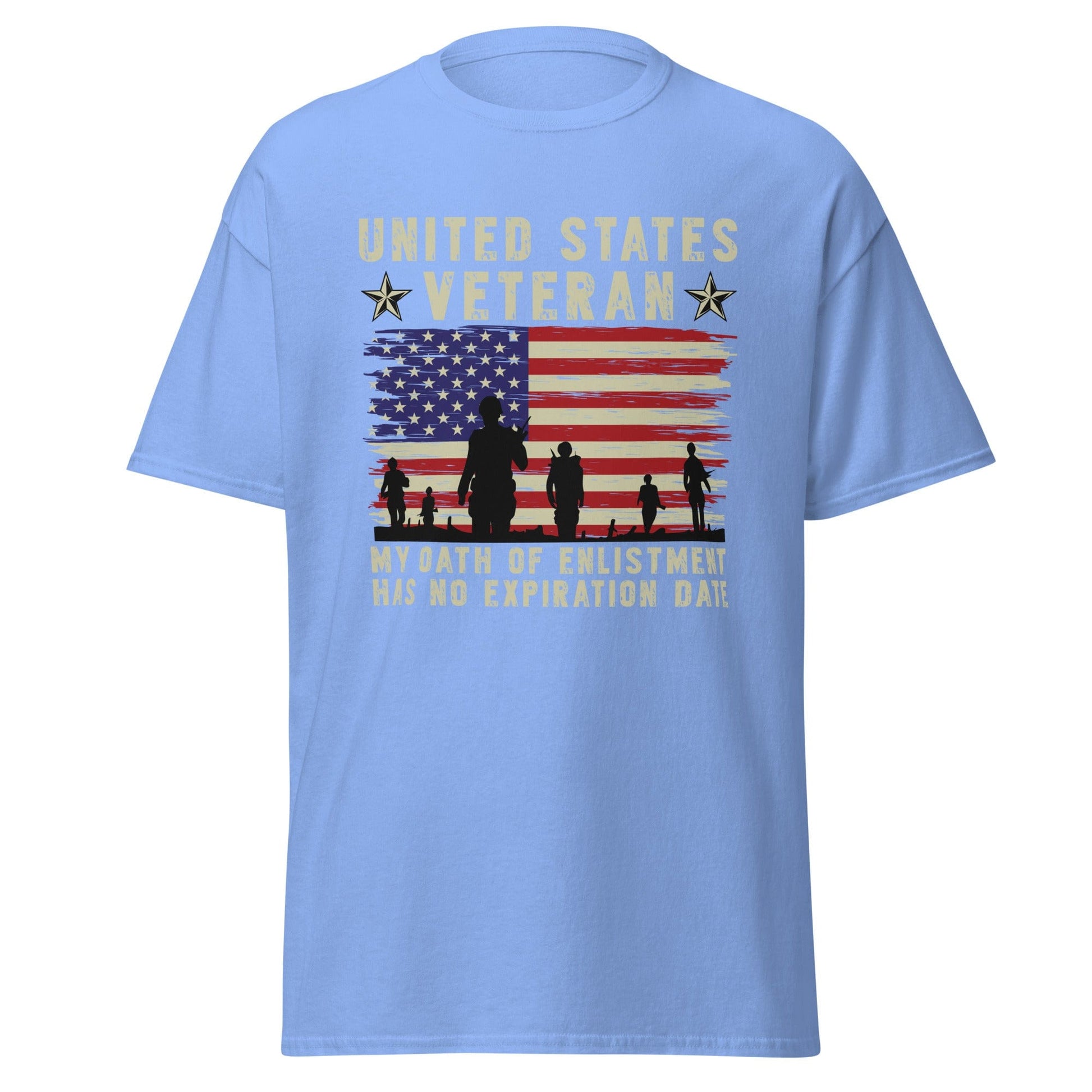 Liberty & Lead Apparel Carolina Blue / S Veterans Oath - Men's Classic Tee