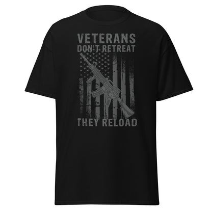 Liberty & Lead Apparel Black / S Veterans Reload 2 - Men's Classic Tee