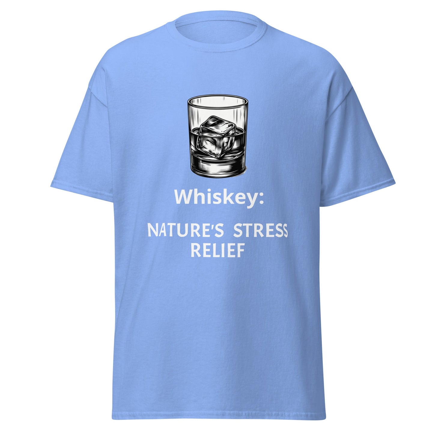 Liberty & Lead Apparel Carolina Blue / S Whiskey Stress Relief - Men's Classic Tee