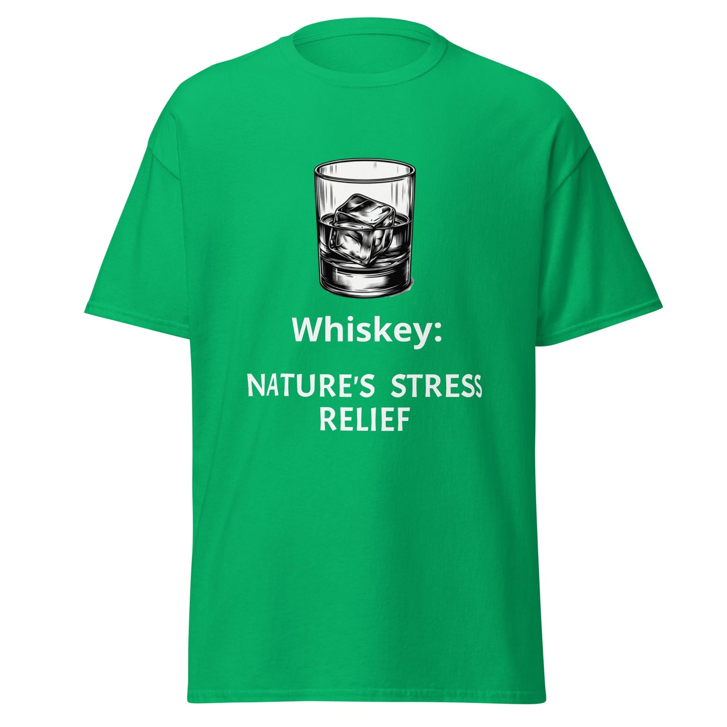 Liberty & Lead Apparel Irish Green / S Whiskey Stress Relief - Men's Classic Tee