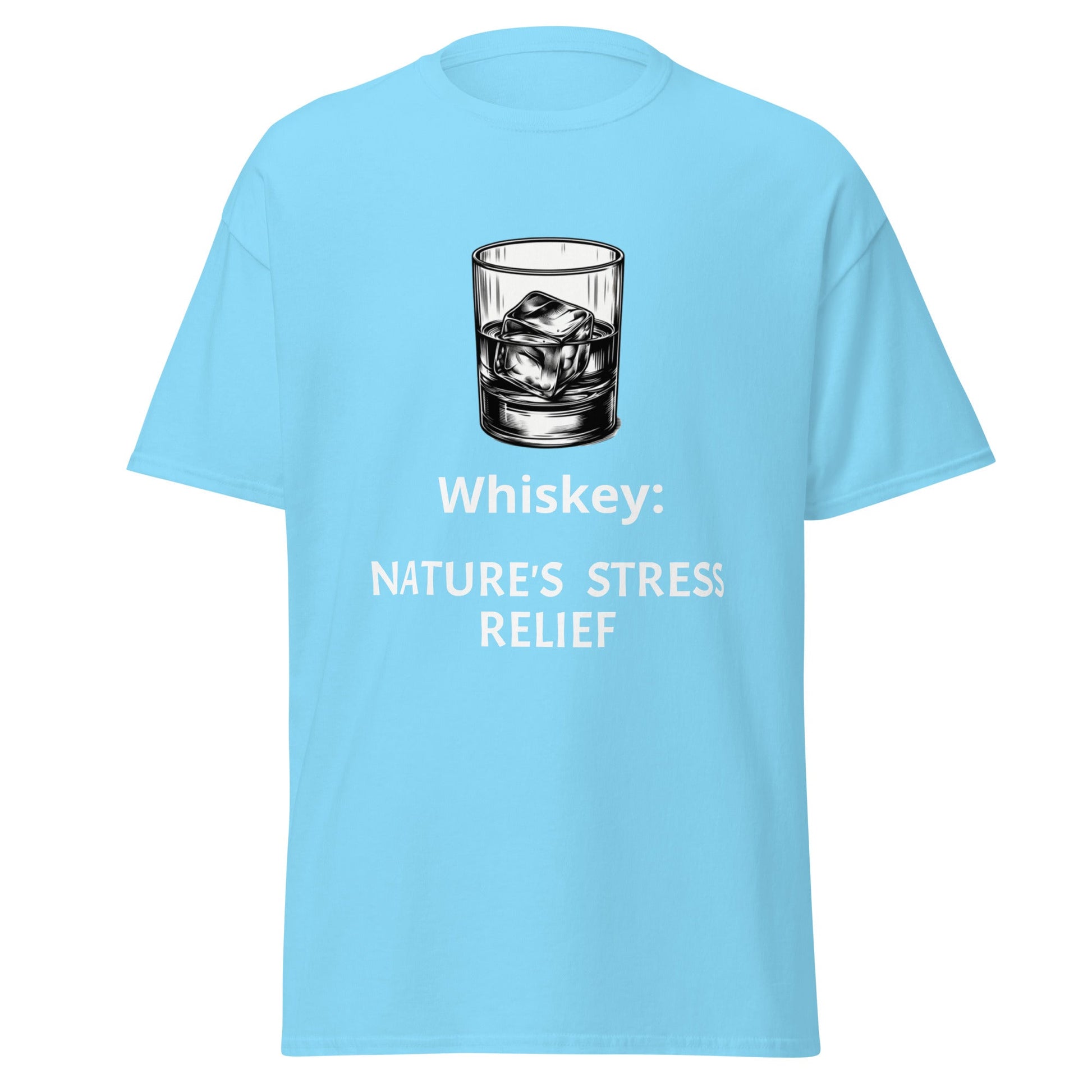 Liberty & Lead Apparel Sky / S Whiskey Stress Relief - Men's Classic Tee