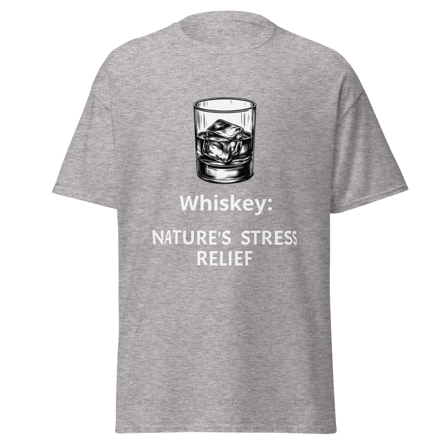 Liberty & Lead Apparel Sport Grey / S Whiskey Stress Relief - Men's Classic Tee