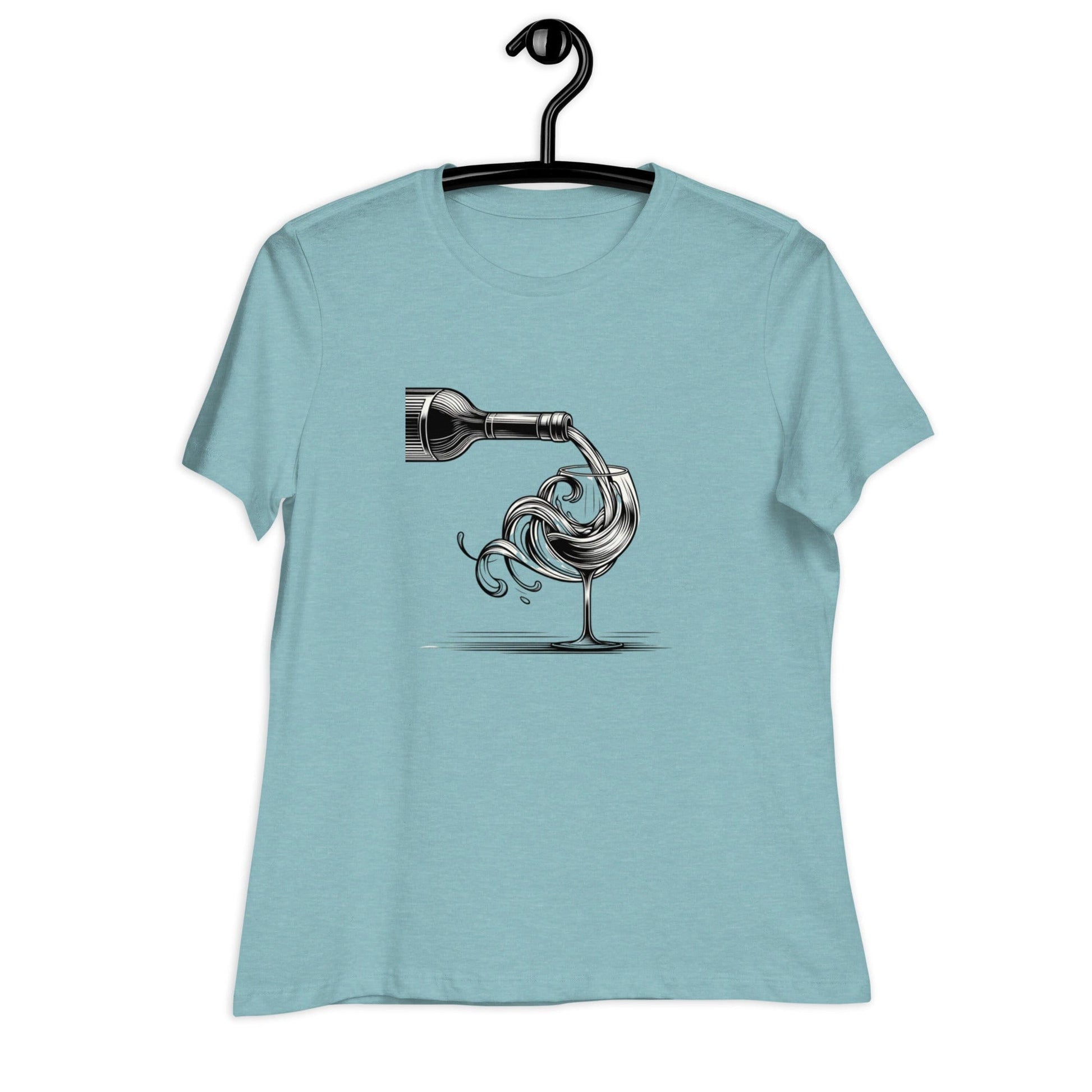 Liberty & Lead Apparel Wine Time - Ladies Relaxed Tee