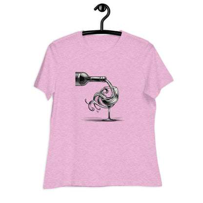 Liberty & Lead Apparel Wine Time - Ladies Relaxed Tee