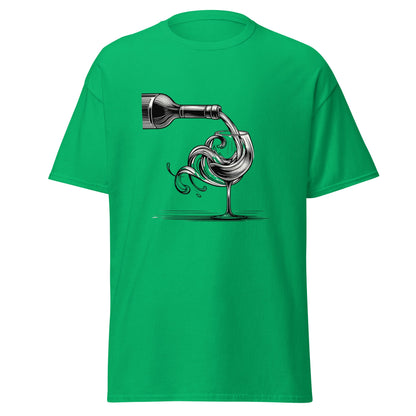 Liberty & Lead Apparel Irish Green / S Wine Time - Men's Classic Tee