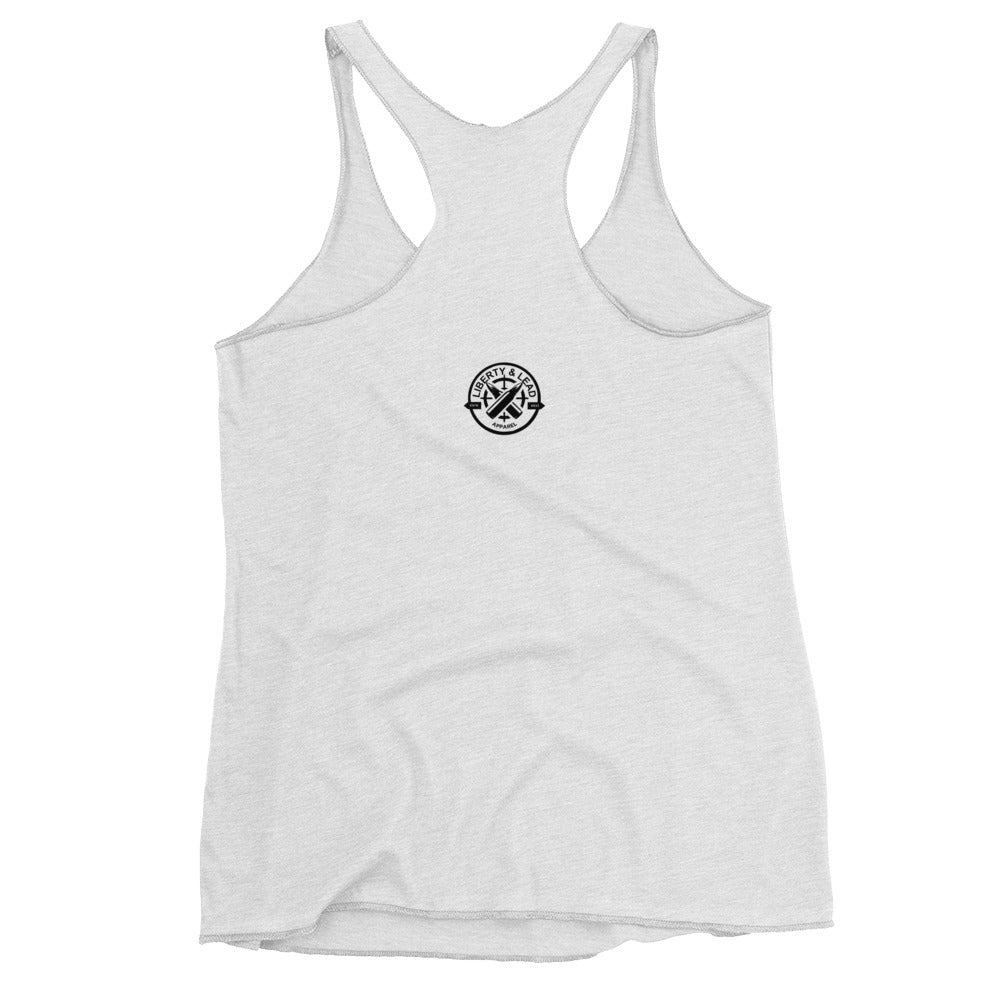 Moo Moo Subaru/Subaru Lovers/Cow/WRX/Outback/Forester/Imprezza/Ascent/Legacy  - Women's Racerback Tank