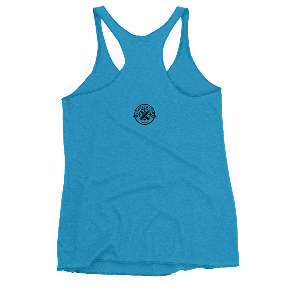 Moo Moo Subaru/Subaru Lovers/Cow/WRX/Outback/Forester/Imprezza/Ascent/Legacy  - Women's Racerback Tank